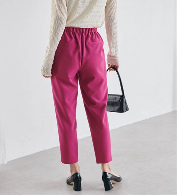 RANAN（ラナン）の「美脚シルエットクロップドパンツ（フルレングスパンツ）」｜詳細画像