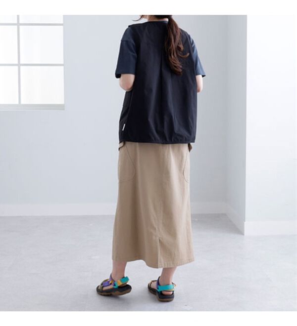 BELLUNA（ベルーナ）の「＜ｓｏｒａｆｕｋｕ＞はっ水加工ポケット付ベスト（ベスト）」｜詳細画像