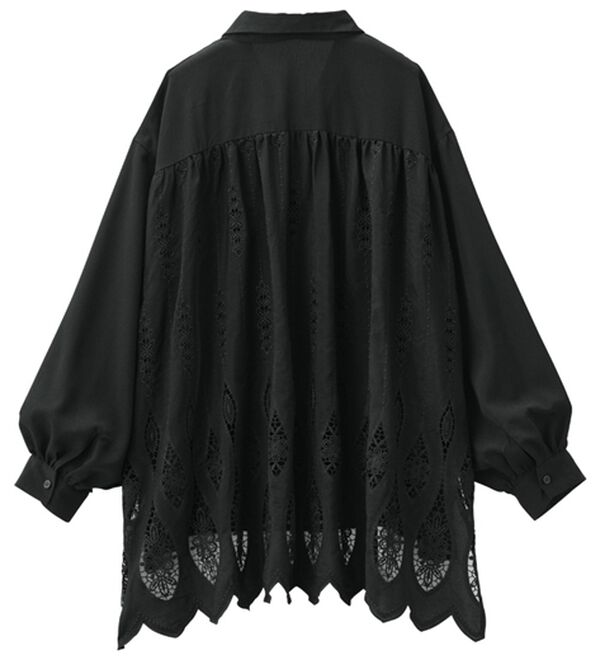 RANAN（ラナン）の「バックレースチュニックブラウス（ブラウス）」｜詳細画像