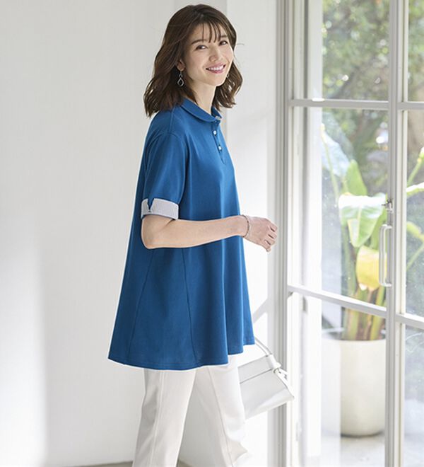 BELLUNA（ベルーナ）の「マチ付かのこチュニック（チュニック）」｜詳細画像