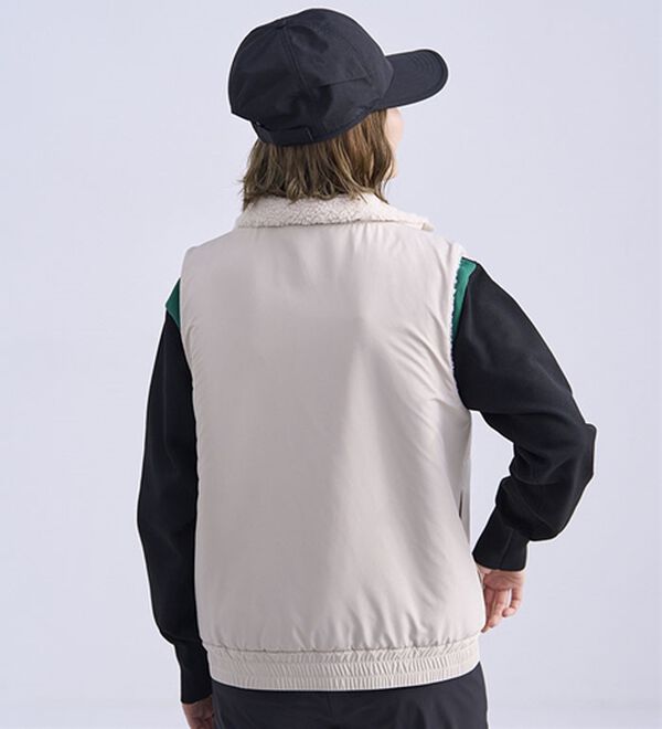 BELLUNA（ベルーナ）の「はっ水リバーシブルボアベスト（ベスト）」｜詳細画像