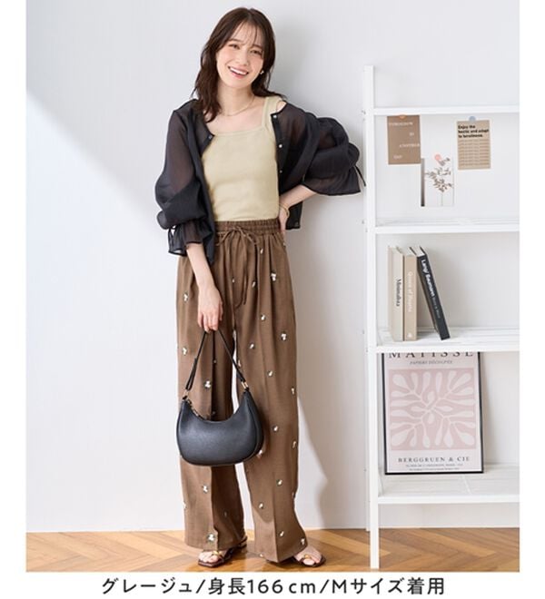 Viola e Viola（ヴィオラ エ ヴィオラ）の「保冷剤ポケット付スクエアタンクトップ（タンクトップ・キャミソール）」｜詳細画像