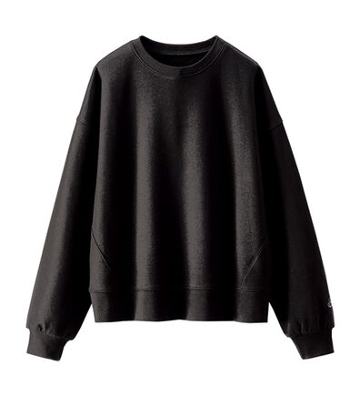 BELLUNA（ベルーナ）の「袖ワンポイント刺しゅう裏毛プルオーバー（カットソー）」