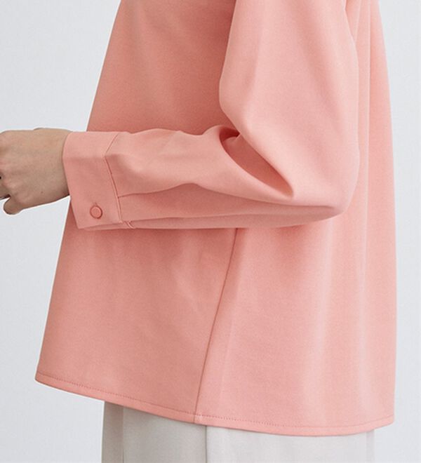 Pierrot（ピエロ）の「タイデザインＴブラウス（ブラウス）」｜詳細画像