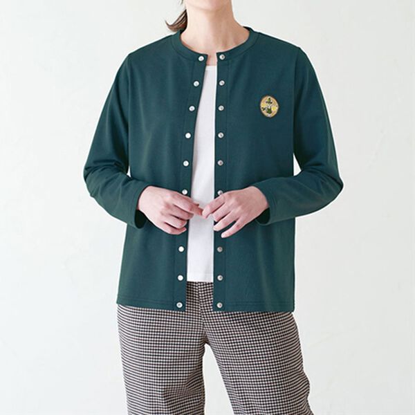 BELLUNA（ベルーナ）の「ムーミンワッペンカーディガン（ニットカーディガン）」｜詳細画像