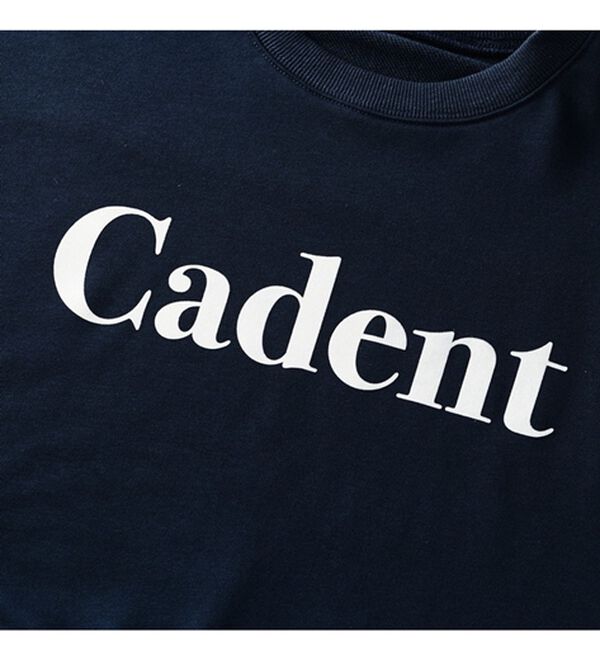 GeeRA（ジーラ）の「裏毛フロッキーロゴ短丈スウェット（トレーナー・スウェット）」｜詳細画像