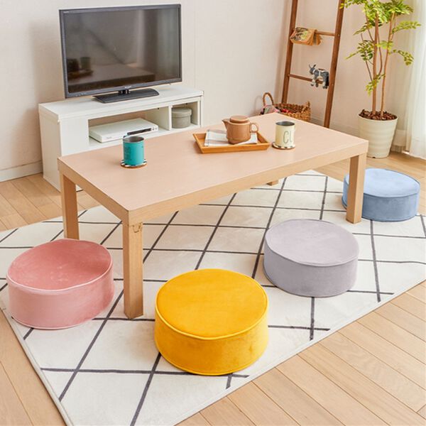 iellio（イエリオ）の「便利な極厚フロアクッション＜マルチクッション・座布団クッション・シートクッション・床座り用クッション・スツール・北欧風＞（クッション・クッションカバー）」｜詳細画像