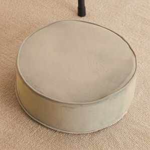 iellio（イエリオ）の「便利な極厚フロアクッション＜マルチクッション・座布団クッション・シートクッション・床座り用クッション・スツール・北欧風＞（クッション・クッションカバー）」｜グレージュ