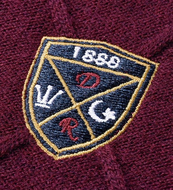 「＜ダンロップ・リファインド＞上質メランジ素材のハーフジップセーター（メンズニット・セーター）」｜詳細画像