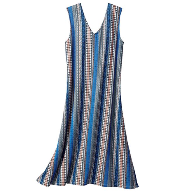 ルフラン（ルフラン）の「選べる！華やぎジャンパードレス（ジャンパースカート）」｜ライン柄