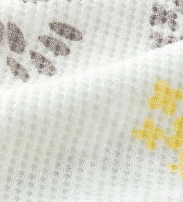 LAVIENNE（ラヴィエンヌ）の「肌にやさしい綿混のワッフルパジャマ（パジャマ・ルームウェア）」｜詳細画像