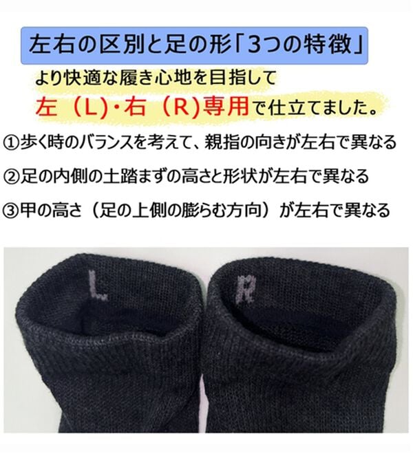 「日本製紳士用 老舗メーカーの足裏パイル抗菌防臭靴下 2足セット（メンズ靴下・タイツ）」｜詳細画像