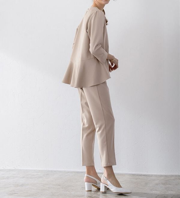 Pierrot（ピエロ）の「【選べる丈】バックフレアセットアップ（その他スーツ）」｜詳細画像