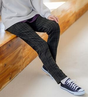 BELLUNA（ベルーナ）の「【あったか仕様♪】すっきり見え！裏ファーパンツ（フルレングスパンツ）」｜詳細画像