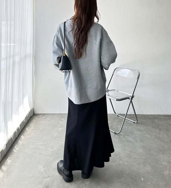 GeeRA（ジーラ）の「【ラク&times;きれい】ハーフジップ裏起毛スウェット（トレーナー・スウェット）」｜詳細画像