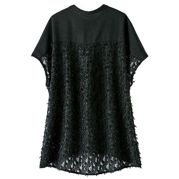 BELLUNA（ベルーナ）の「程よい透け感！ジャカード素材シアーブラウス（ブラウス）」｜詳細画像