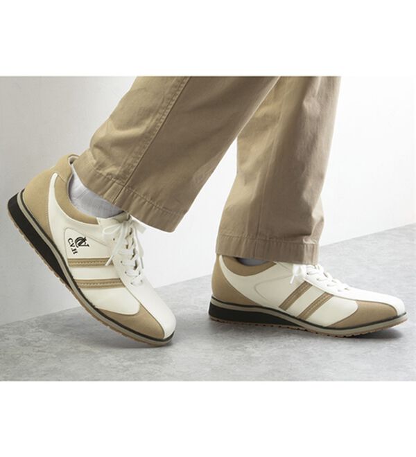 「＜コムルヴァン・オム＞洗練ヒールアップスニーカー（メンズスニーカー）」｜詳細画像