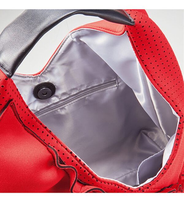 BELLUNA（ベルーナ）の「軽量大人フリル三角トート（ハンドバッグ）」｜詳細画像