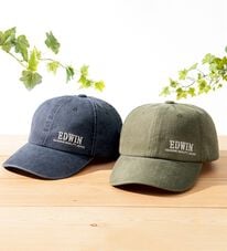「＜エドウイン＞ビンテージ風　洗い加工ＵＶ帽子（メンズ帽子）」