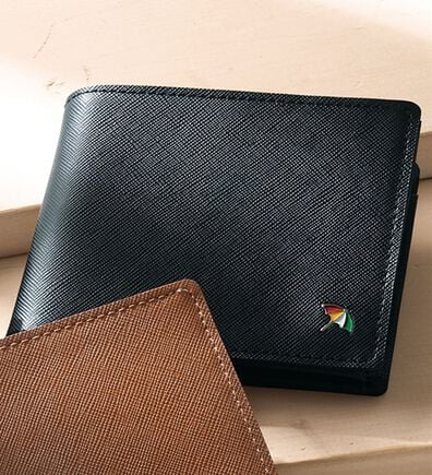 「＜アーノルド　パーマー＞サフィアーノレザー財布（メンズ財布・パスケース）」