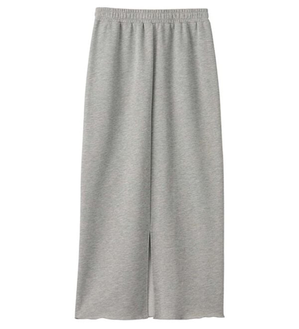 GeeRA（ジーラ）の「すっきり見え！フロントラインスウェットナロースカート（ロングスカート）」｜詳細画像