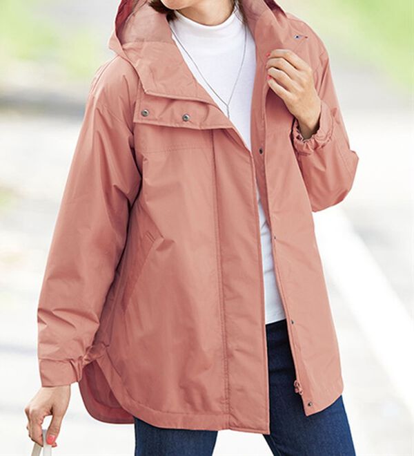 BELLUNA（ベルーナ）の「はっ水＆防風！中わたキルトあったかコート（ハーフコート）」｜詳細画像