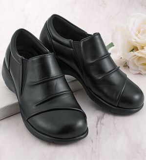 「ゆったり５Ｅ防滑スリッポンシューズ（スリッポン）」｜詳細画像