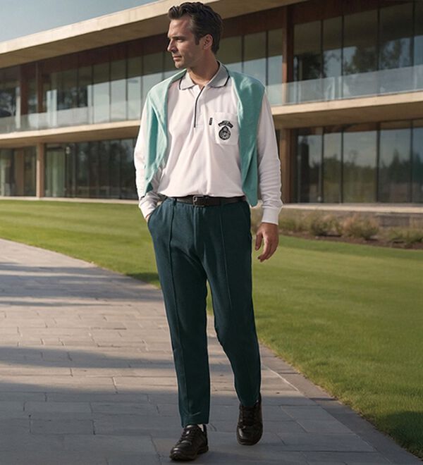 「＜Ｂｅ　ＣＨＡＮＣＥ＞そのままお出かけジャージイージースラックス（メンズルームウェア）」｜詳細画像