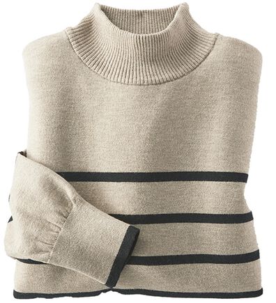 BELLUNA（ベルーナ）の「＜極み編＞肌心地ふんわりハイネックニット（ニット・セーター）」