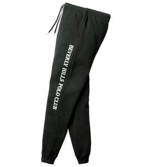 「＜ビバリーヒルズポロクラブ＞選べるブランドホームスーツ（メンズルームウェア）」｜ブラック[パンツ]