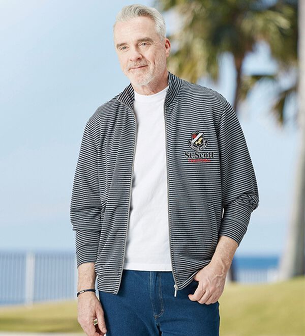 「さっと羽織れるドライメッシュブルゾン（メンズブルゾン）」｜詳細画像