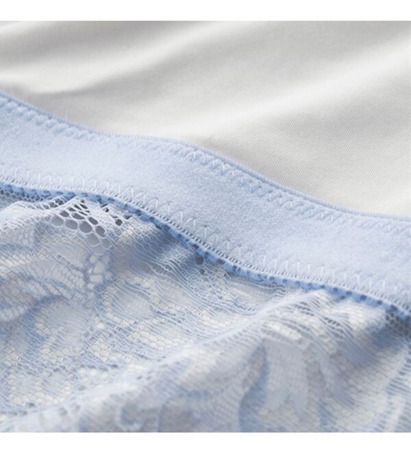 YU'NOW（ユナウ）の「ふわましゅノンワイヤーブラ＆ショーツ（ブラジャー＆ショーツセット）」｜詳細画像