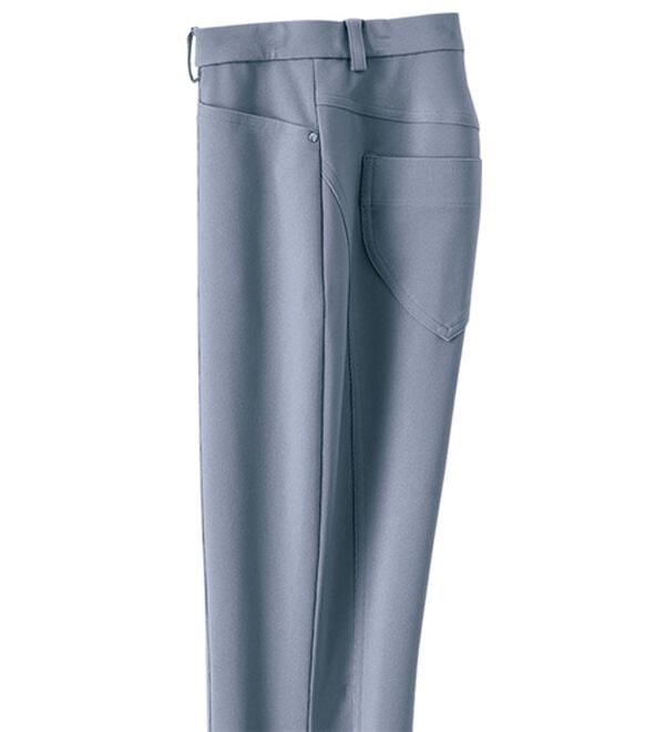 BELLUNA（ベルーナ）の「ヒンヤリ冷感！ハイテンション美脚パンツ　ブーツカット（フルレングスパンツ）」｜ブルーグレー