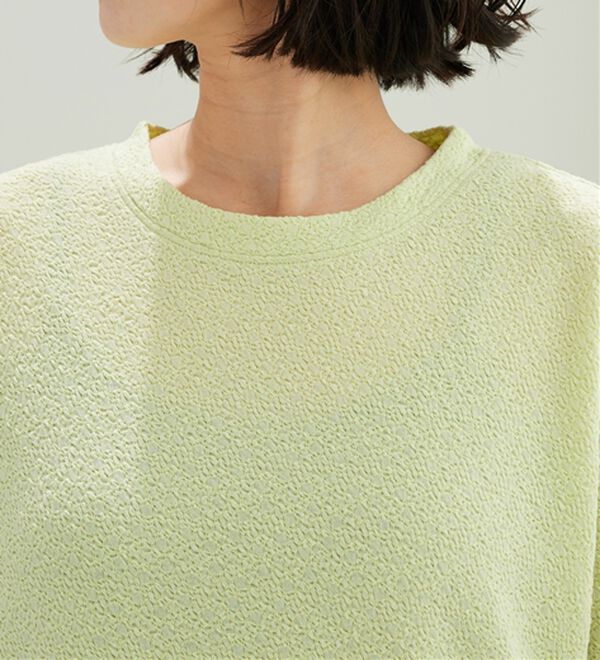 BELLUNA（ベルーナ）の「ジャカード素材プルオーバー（カットソー）」｜詳細画像