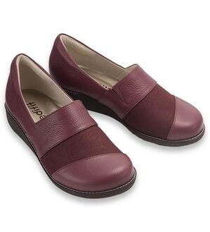 ルフラン（ルフラン）の「メディフィット５Ｅストレッチ切り替えスリッポン（スリッポン）」｜ワイン