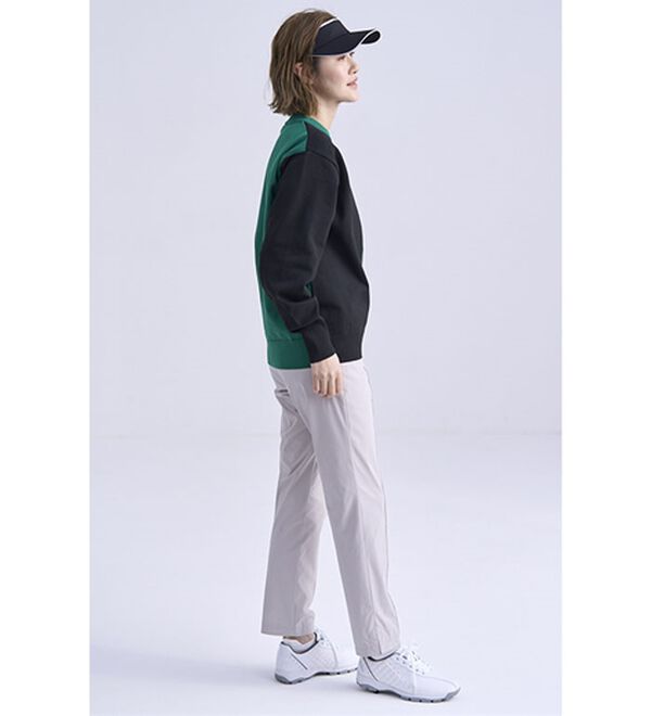 BELLUNA（ベルーナ）の「配色ラインニットプルオーバー（ニット・セーター）」｜詳細画像