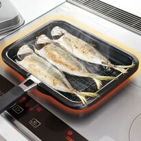 「ＩＨ対応　窓付ロースター（調理器具）」