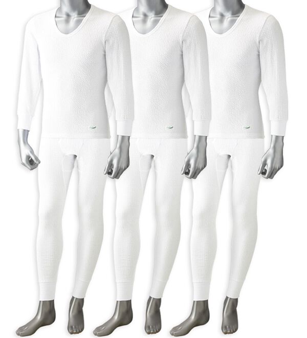 「＜クロコダイル＞さざ波生地が心地良いケアするインナー（Ｒ）上下組（メンズ肌着・インナーウェア）」｜詳細画像