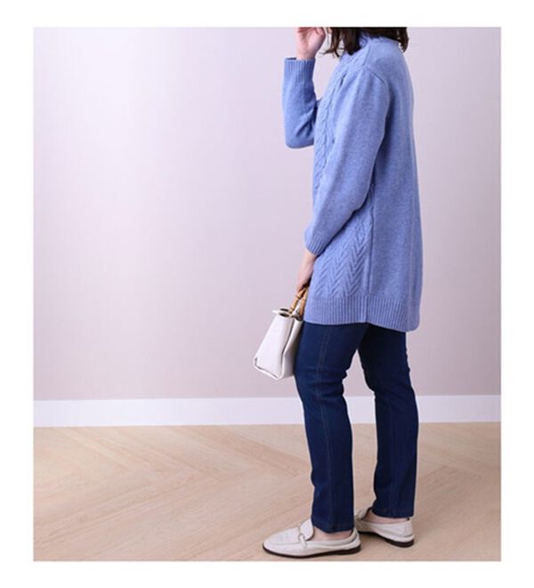 BELLUNA（ベルーナ）の「なめらかボンディングレギンスパンツ（フルレングスパンツ）」｜詳細画像