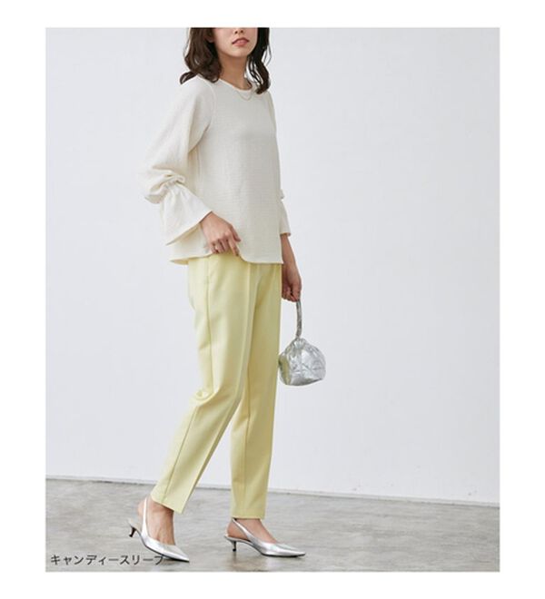 Pierrot（ピエロ）の「デザインが選べるジャガードカットソー（カットソー）」｜詳細画像