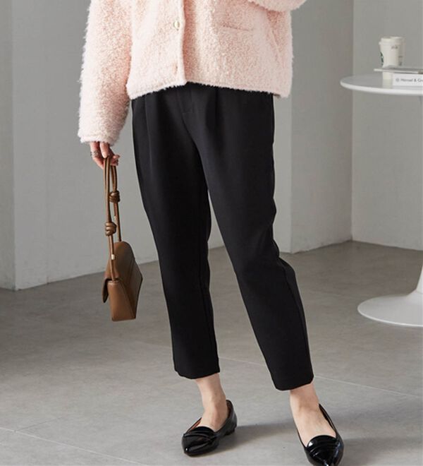 RANAN（ラナン）の「美脚シルエットクロップドパンツ（フルレングスパンツ）」｜詳細画像