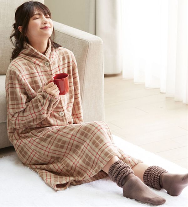 LAVIENNE（ラヴィエンヌ）の「からだすっぽり着るブランケット（パジャマ・ルームウェア）」｜詳細画像