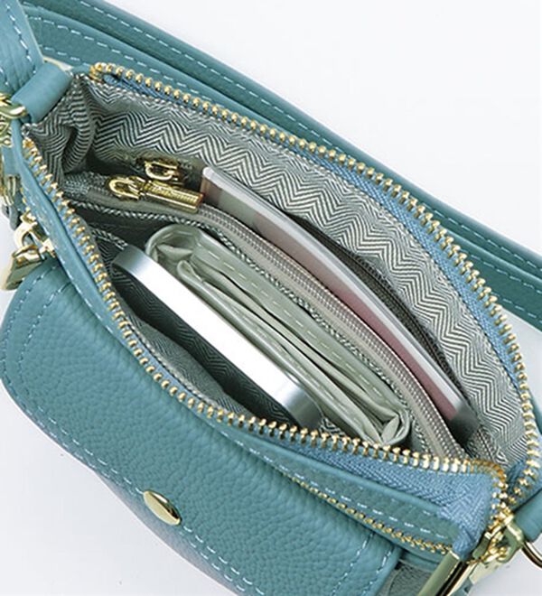 BELLUNA（ベルーナ）の「牛革多収納ミニショルダー（ショルダーバッグ）」｜詳細画像