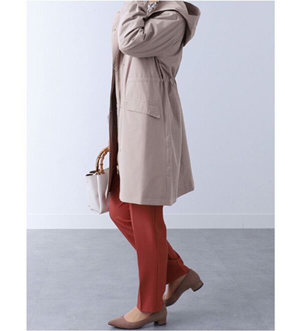 BELLUNA（ベルーナ）の「【高見え】防風はっ水ロング丈マウンテンパーカー（ロングコート）」｜詳細画像