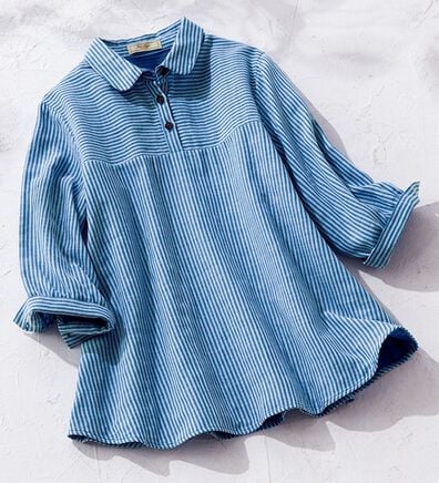 ルフラン（ルフラン）の「選べる＊さら涼ダブルガーゼシャツ（シャツ）」