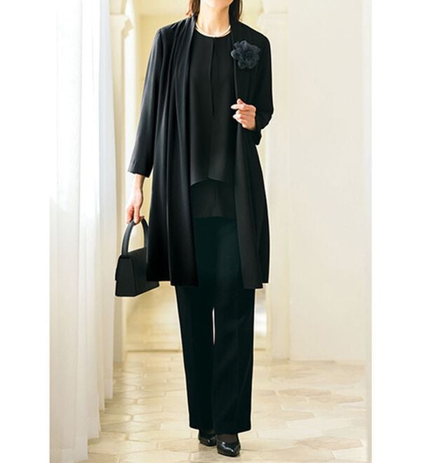 ルフラン（ルフラン）の「ドレープジャケット（ブラックフォーマル（喪服・礼服））」｜詳細画像