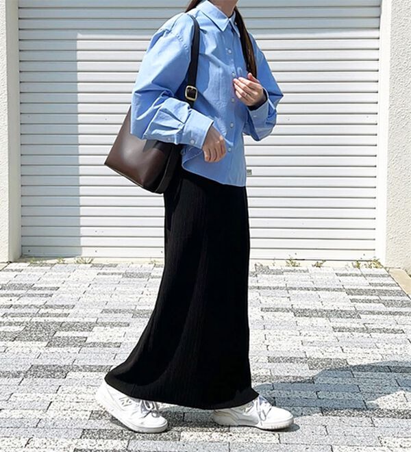 GeeRA（ジーラ）の「セルフカット美脚魅せタイトスカート（ロングスカート）」｜詳細画像