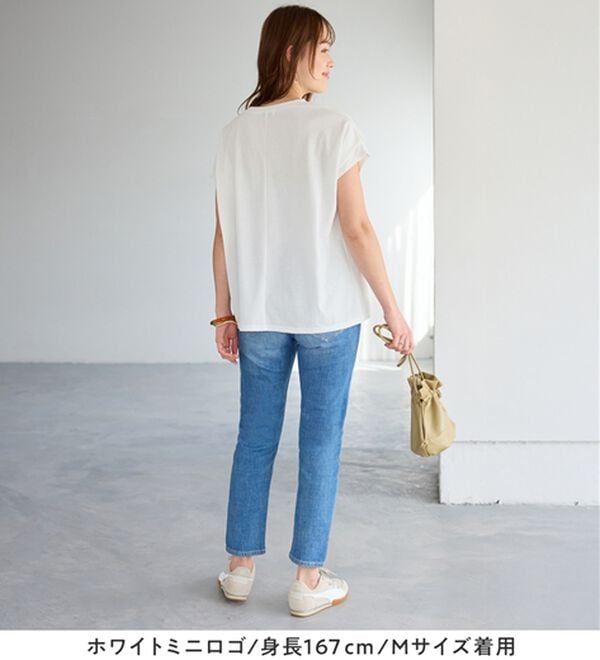 Viola e Viola（ヴィオラ エ ヴィオラ）の「脱普通！すっきり見え大人の上品Ｔシャツ（Tシャツ）」｜詳細画像