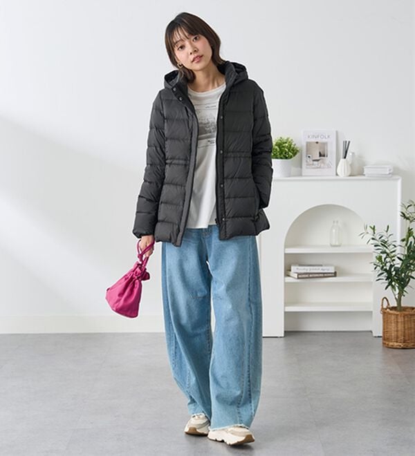 BELLUNA（ベルーナ）の「【Ｆｕｗａｉｒ】ベーシックダウンコート（ダウンコート・ジャケット・ベスト）」｜詳細画像