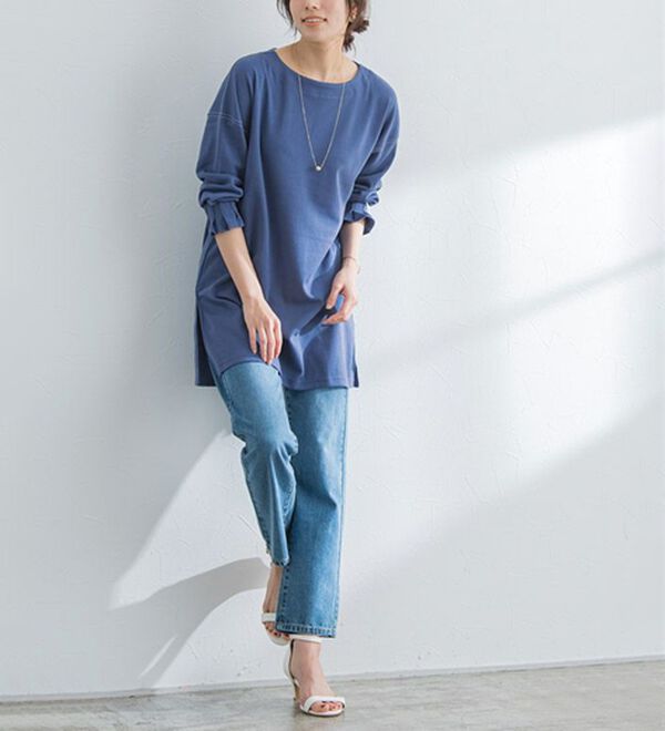 Pierrot（ピエロ）の「タックスリーブポンチチュニック（チュニック）」｜詳細画像